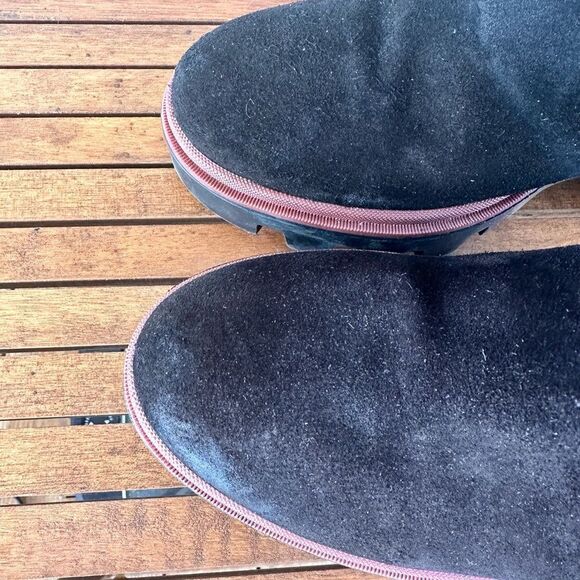 Antonio De faris suede leather Chelsea boots size 9.5 - Picture 6 of 11